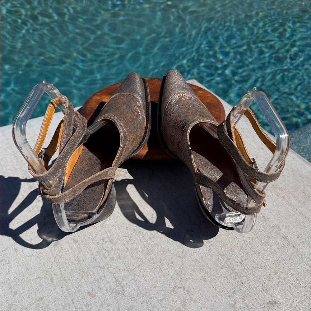 Old Gringo La Luz Sol Ankle Strap Mules New Without Tags Size 7 - Picture 8 of 16
